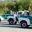 Litzenburger Landscape’s vintage trucks have helped the company build brand recognition within its small market area. Photo: Hard Working Trucks