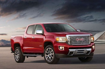 There’s plenty of color options for the exterior, but the interior of all 2017 models will be jet black. Photo: GMC