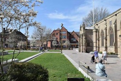 Leicester Cathedral is where the remains of Richard III, discovered in 2012, were buried in a newly constructed tomb earlier this year. Photo: Leicester Cathedral