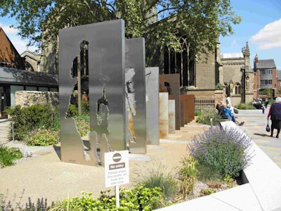 The landscape contractor says the award-winning project was complex and called for a comprehensive renovation of the gardens. Photo: British Association of Landscape Industries