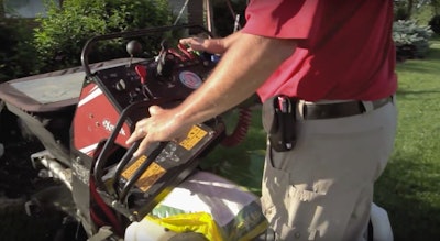 The video series is produced from a landscape contractor’s perspective. Photo: Exmark
