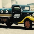 A used oil tanker truck marked the humble beginnings of Hess Corporation in 1933.