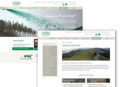 Profile Products says the redesign boosted search functionality while adding sharing tools. Photo: Profile Products