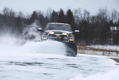 Shocks and suspension components take a beating when subjected to snowplow use. Shocks should be checked annually and the fronts should be replaced at least every 25,000 miles. Photo: SnowEx