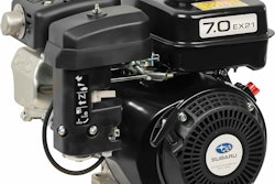 This EX21 engine from Subaru Industrial Power Products is among several models from the industrial air-cooled market line that are now available from five new distributors. Photo: Subaru