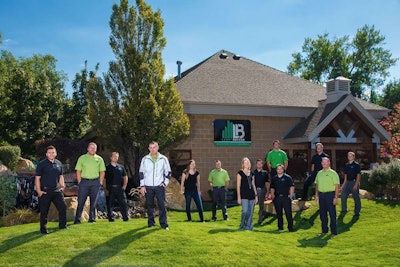 Companies like Lawn Butler create an enriching work environment by rewarding its best workers and holding company barbecues and swim parties. Photo: Lawn Butler