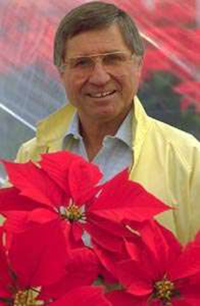 Paul Ecke Jr. Photo: poinsettiaday.com