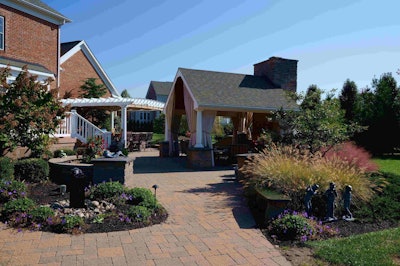 TDH Landscaping demonstrates its expertise in design, construction, plant selection and installation in this project for a residential client. Photo: Patty Pohuski