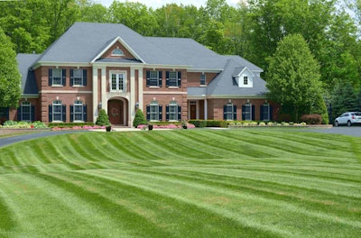 While extensive hardscaping and outdoor living installations make important contributions to revenue, the company never takes its lawn-care responsibilities for granted.