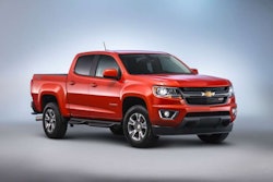 Pictured here is Chevrolet’s 2016 Colorado Duramax TurboDiesel. The recall affects trucks built between Aug. 25 and Sept. 24, 2015.