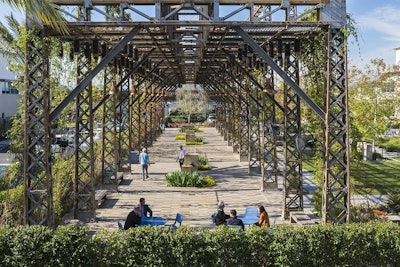 Burbank Water and Power Eco-Campus has three LED Platinum buildings. Photo: Heliophoto 135