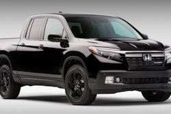As promised, the 2017 Ridgeline looks more like a real truck than its predecessor, and Honda says the ’17 production model is tough as well as sleek. Photo: Honda