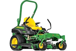The new Z960M has a 31-horsepower engine and is available with 60 and 72-inch decks. Photo: John Deere