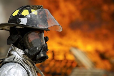 After a fire extinguisher failed to put out the blaze, firefighters came to the rescue and put it out after 90 minutes.