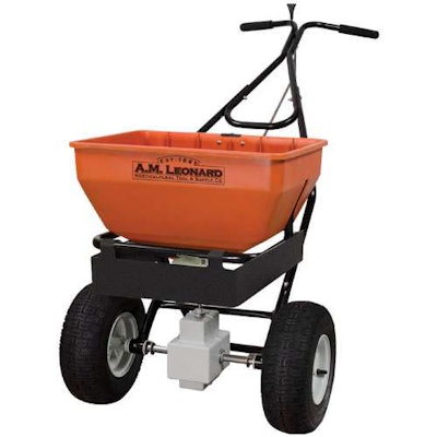 The grand prize, an AM70 spreader from A.M. Leonard, carries a lifetime warranty. Photo: A.M. Leonard