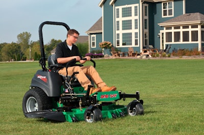 The Predator-Pro, shown here, is one of the Bob-Cat models targeted to professional landscape contractors. Photo: Bob-Cat
