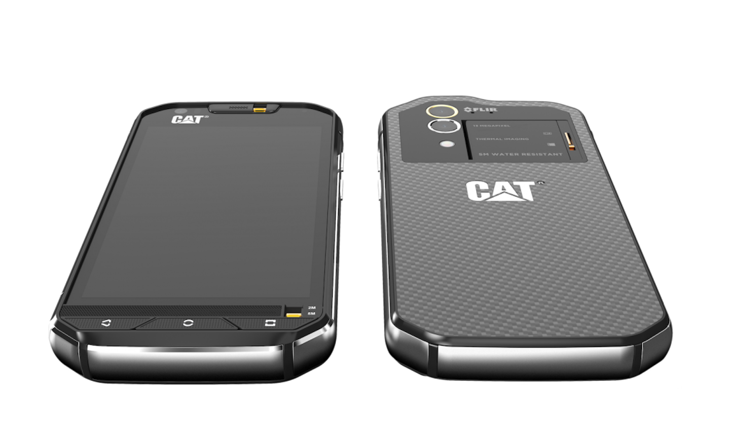 Caterpillar's latest phone offers builtin thermal camera Total