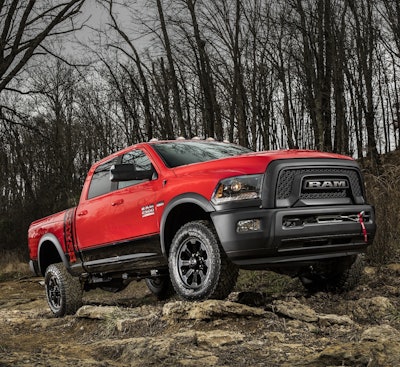 Ram has updated the look of the Power Wagon using the grille design of the 1500 Rebel. Photo: Ram Trucks