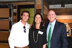 Tom Heaviland, right, owner and president of Heaviland Landscape Management, poses with his wife, Joanne, and their son, Christian, a division manager for the San Diego area company. Photo: Heaviland Landscape Management