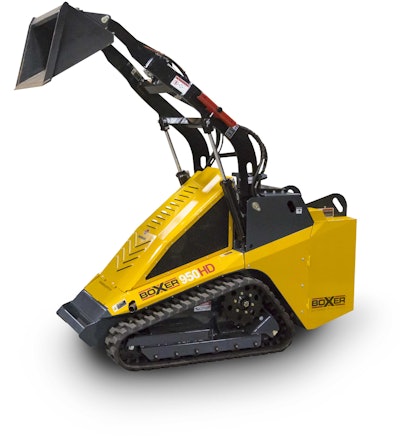 Boxer says the 950HD boasts the highest hinge-pin height in its class. Photo: Boxer Equipment