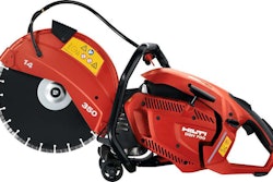 The DSH 700-X, seen here, has a 70cc engine and comes in 12- and 14-inch models. Photo: Hilti