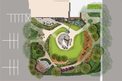 MSU master plan of “The Cellular Learning Garden,” the student-produced winning design for the 2015-16 Come Alive Outside Design Challenge. Photo: Mississippi State University