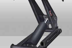 Each of the new trailer hoists produces weight savings of nearly 100 pounds, the manufacturer says. Photo: Rugby Manufacturing