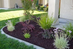 Rubber mulch comes in a variety of colors and some can look similar to wood mulch. Photo: Creative Rubber Works