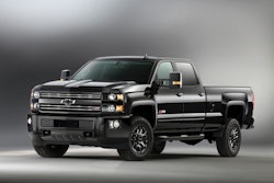 Given its name, there’s no surprise the most distinctive feature of the truck is its all-black exterior. Photo: Chevrolet