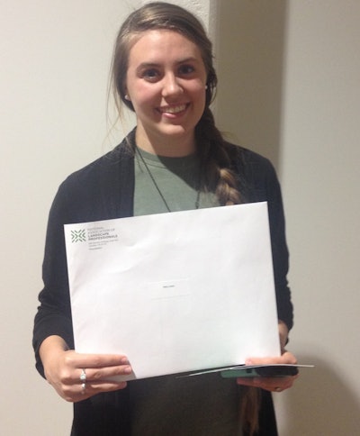 Mary Lewis, recipient of the HighGrove Partners and The McCutcheon Family Scholarship, hopes to work for Disney. Photo: Jill Odom