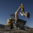 Aside from the skid steer interface, the Xtra Tool Carrier model is a standard 304.5E2 excavator. Photo: Caterpillar