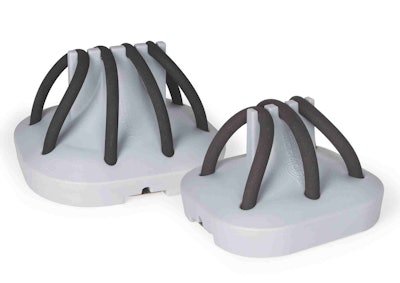 Atlantic says it ships the diffusers without weight to save on freight costs. Photo: Atlantic Water Gardens