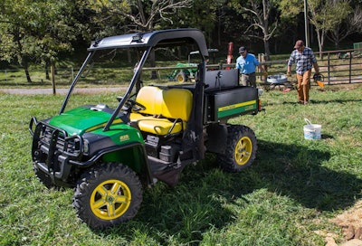 John Deere introduced its XUV 825i Special Edition at last year’s GIE+EXPO. Photo: John Deere