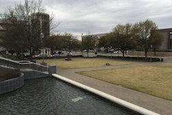 This large pedestrian park, located between two buildings owned by the Retirement Systems of Alabama, is among several jobs Pate Landscape completed for RSA in downtown Montgomery.