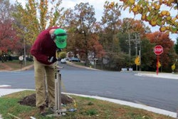 Soil profile rebuilding can increase tree growth, percolation of stormwater through the soil profile and carbon storage in stable forms. Photo: Virginia Tech