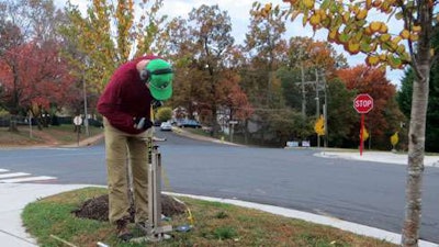 Soil profile rebuilding can increase tree growth, percolation of stormwater through the soil profile and carbon storage in stable forms. Photo: Virginia Tech