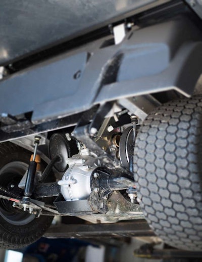 The company says the first axles produced in the new line were sold to manufacturers of UTVs, golf carts and motorcycles.