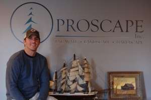 Austin Marcum started his business in 2003 and learned most of his landscaping knowledge on his own. Photo: Jill Odom