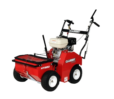 The machine’s 13 double-sided blades can be reversed, effectively doubling blade life. Photo: Classen