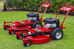 The new model is powered by a 10.5-horsepower Briggs & Stratton Intek engine. Photo: Sarlo Power Mowers