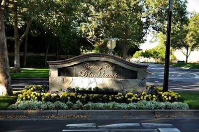 Blackhawk is home to 2,400 houses and is known for its well-tended properties. Photo: Blackhawk Homeowners Association