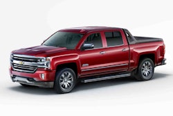Based on a concept vehicle unveiled in 2014, the 2017 Silverado High Desert will be available this fall. Photo: Chevrolet