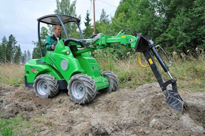 Avant-mini-digger