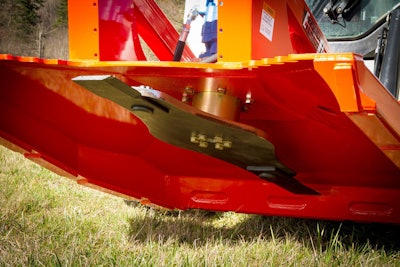 Eterra Attachments says the Typhoon Brush Cutter’s two-blade design enables the machine to make the most of its power. Photo: Eterra Attachments