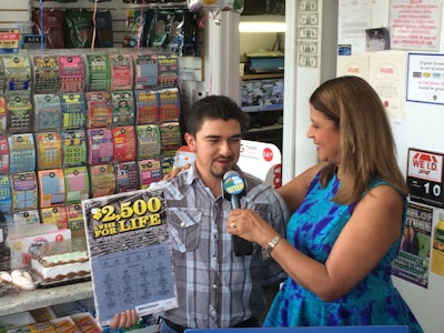 Darwin Aguirre Portillo was on his way home when he bought the ticket that turned him into a millionaire. Photo: New York Lottery