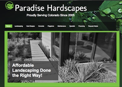 Paradise Hardscapes is just one of Christopher Daily’s F-Rated companies, according to the Better Business Bureau. Photo: Paradise Hardscapes