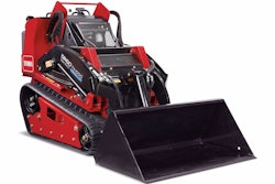 Toro asked its followers on social media what they would like the Dingo TX 1000 to lift. Photo: Toro