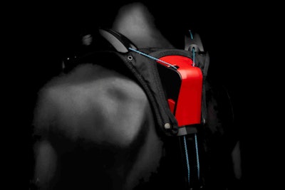 The V22 is a lift assist device that is designed to promote pivoting, knee bending and better body mechanics. Photo: StrongArm Technologies