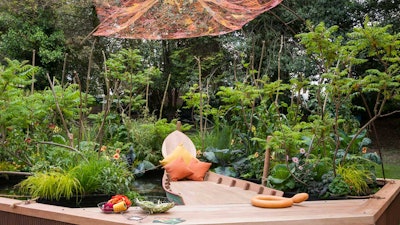 The Best Artisan Garden Award was given to Viking Cruises MeKong Garden. Photo: RHS