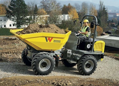 Wacker Neuson says it gave the public a look at the prototype in order to gather customer feedback before deciding whether to put the machine on the market. Photo: Wacker Neuson